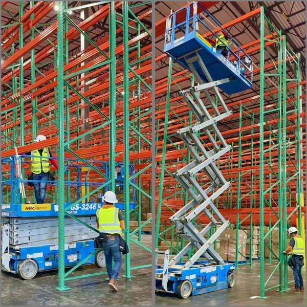 Warehouse Pallet Racking System with high space utiliztion