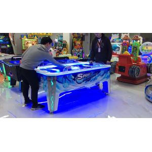 Inside 2 Player Air Hockey Game Machine For Entertainment Center