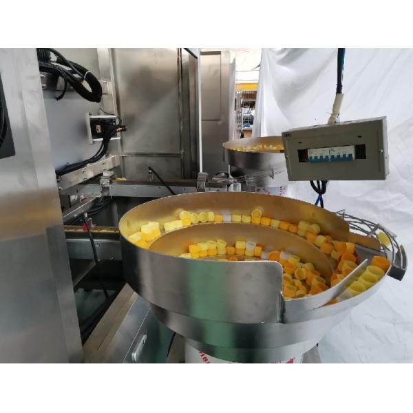 Tracking Capping Liquid Filling Production Line For Shampoo Washing Disinfectant