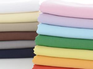 Quality 100% COTTON POPLIN FABRIC PLAIN DYED WITH SOLID COLOUR  CWT#9088 for sale