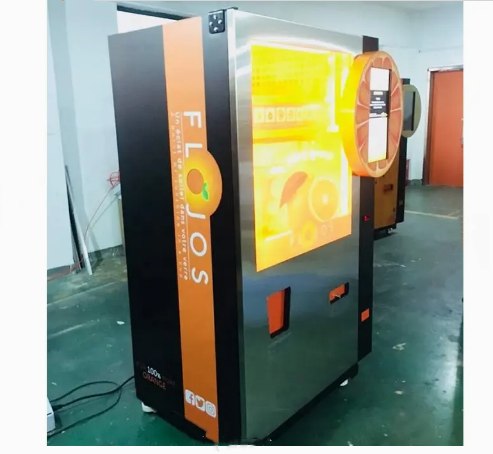 Mall Grocery Store Orange Juice Vending Machine 60Hz / 50Hz Custom