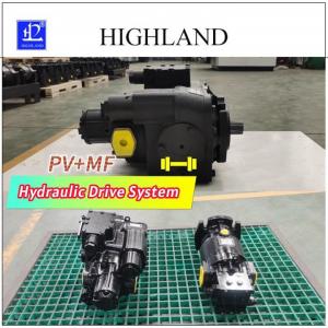 China Combine Harvester PV20 MF21 Hydraulic Drive System Tested Fully Customized Components on sale