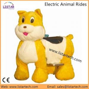 Indoor Playground Equipment Animated Plush Toy Electric Horse Ride for Kids & Adult