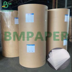 China 55gsm 60gsm Tracing Paper Natural White Translucent Drawing Transfer Paper Roll on sale
