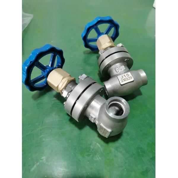 Weld Type Cryogenic Globe Valve Short Stem 3/8 Inch - 4 Inch