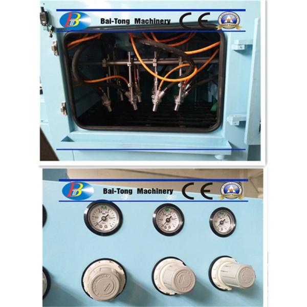 Uniform Surface Finishing Industrial Sandblaster Mini Triangle Conveyor Belt Type