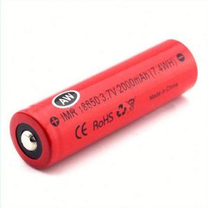 Quality Aw 18650 18350 3.7v 2000mah rechargeable E cigs battery IMR li-ion wholesale factory price for sale