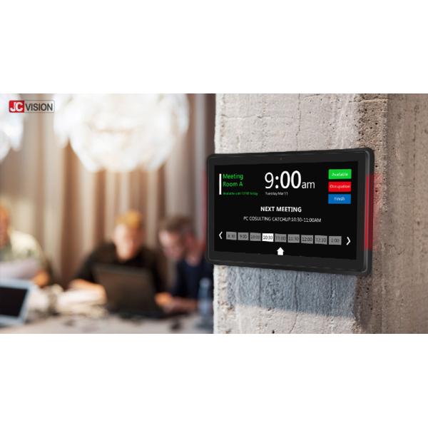 LED Light Conference Room Displays , NFC Poe Meeting Room Schedule Display