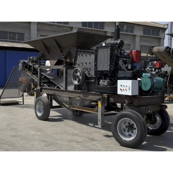 Heavy Hammer Crusher Mine Quarry Box Crusher Machine Diesel Crushing