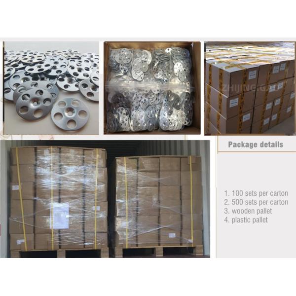Tile Backer Board 35mm Metal Insulation Disc Washers 100 Pack