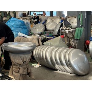 China Torispherical Stainless Steel Head S30408 For LNG Cryogenic Tank Dished Head on sale