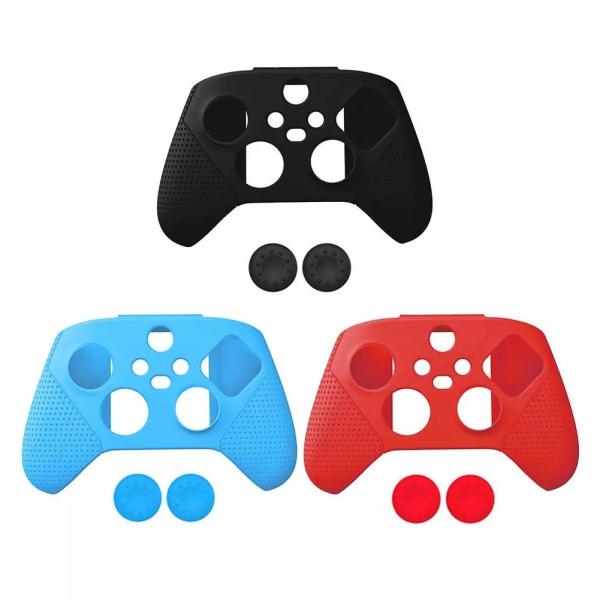 2021 Wholesale New Silicone Protective Case Anti-slip Handle Cover Shell Controller Skin For Xbox Series X S Game Accessories