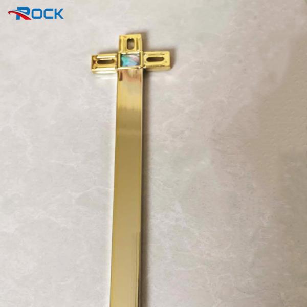 New design long size ornate double glazing ornamental 7*15 electroplate ALUMINUM georgian bar