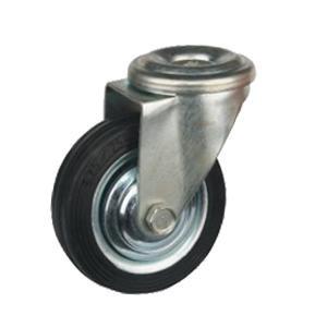 Quality Bolt Hole Rubber Caster Wheels for sale
