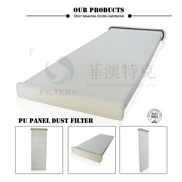 5 μM Accuracy Flat Panel Filter , Dust Collector Filter Basic Filters
