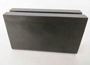 Quality Oxidizing Grit Black Anodized Extruded Aluminum Channel With Customized Shape for sale