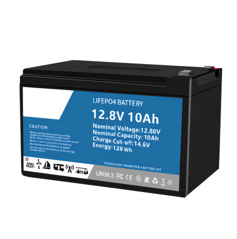 Helicopter 12.8V Lithium Ion Battery With BMS , Durable Lead Acid Replacement Battery
