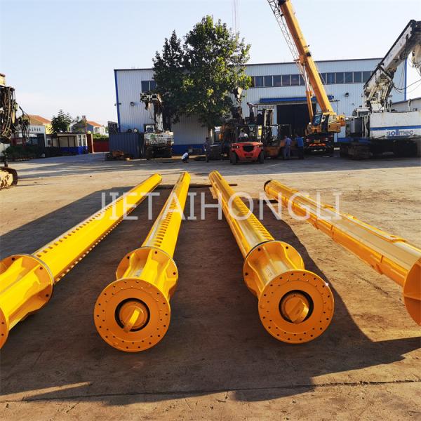 Rotary Table Kelly Bar Piling Rod 3-5 Sections For Foundation Drilling Hole soilmec kelly bar