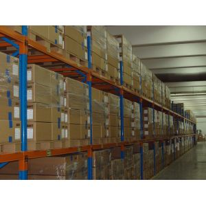 Buy cheap Industrial Heavy Duty Pallet Rack Cold Rolled Steel With Upright Frame / Beam from wholesalers