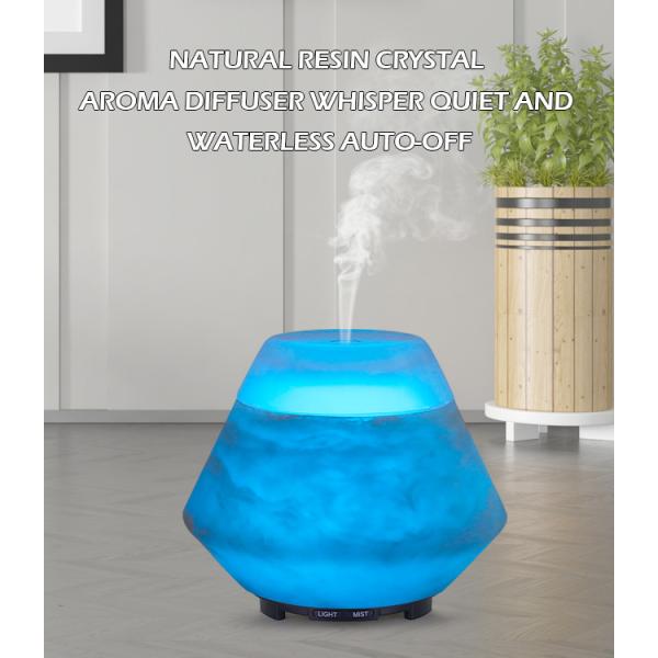 Whisper Cool Air Diffuser , 2.4MHz 200ML Waterless Aroma Air Humidifier