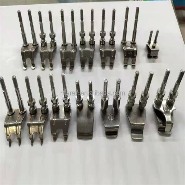 Titanium Wave Soldering Finger L or V type Titanium Finger for smt