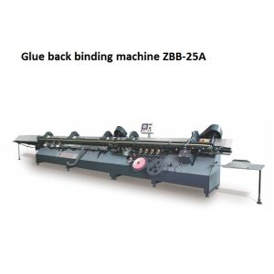 Notebook Glue Binding Machine Each Page Flat Perfectly