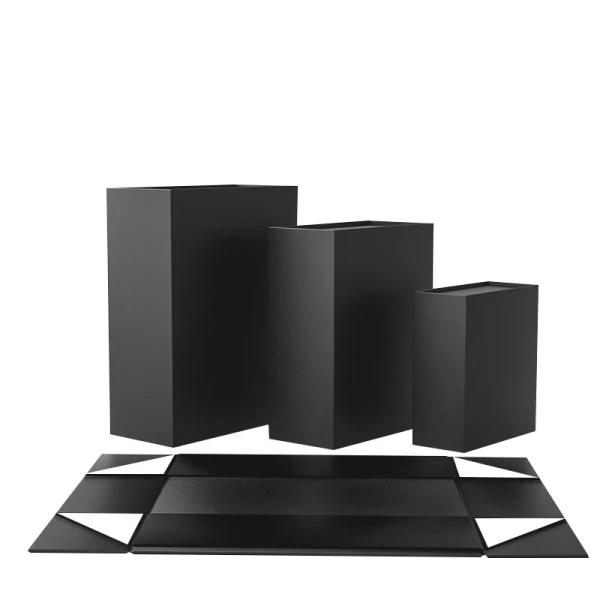 Magnetic Fold Rigid Collapsible Box Rigid Flat Cardboard Shipping Boxes