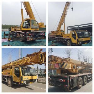 Quality XCMG QY55K 55T Used Truck Mounted Crane 70m Max Height With Luffing Jib for sale