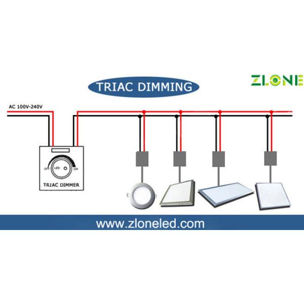 Cool white Square flat panel led lights , 40W 600 x 600 LED Panel Light 3500LM