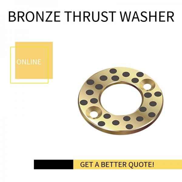 Solid Lubricant Embedded Thrust Bearing Washer JTW-10