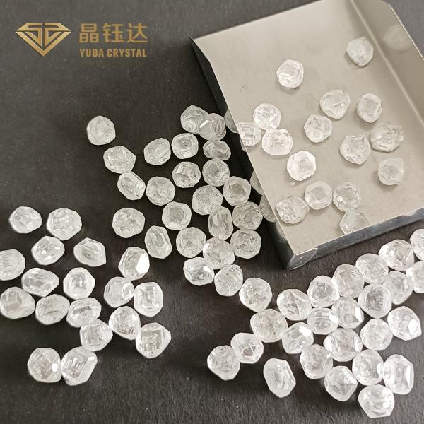 Lab Grown HPHT Unpolished Diamond Synthetic 2.5Carat Grade A Rough