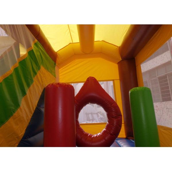 Theme Park Inflatable Combo Toddlers Pirate Ship Bouncy Castle For Rent