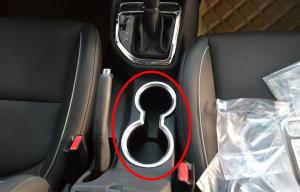 Quality Hyundai IX25 2014 Auto Interior Trim Parts , ABS Chrome Inner Cap Base Rim for sale