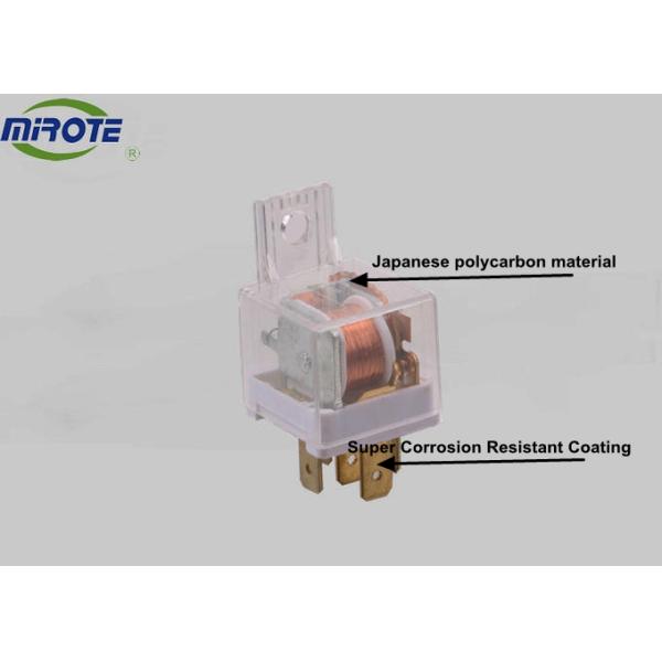 Transparent Hella 5 Pins PTSD Universal Horn Relay With Spring Braided Wires