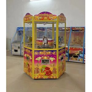 Ticket Redemption Coin Pusher Slot Machine Custom Claw Machine 230V