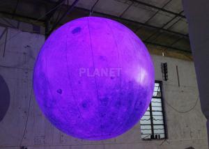 Quality Party Inflatable Lighting Decoration , Inflatable Moon Balloon OEM Available for sale
