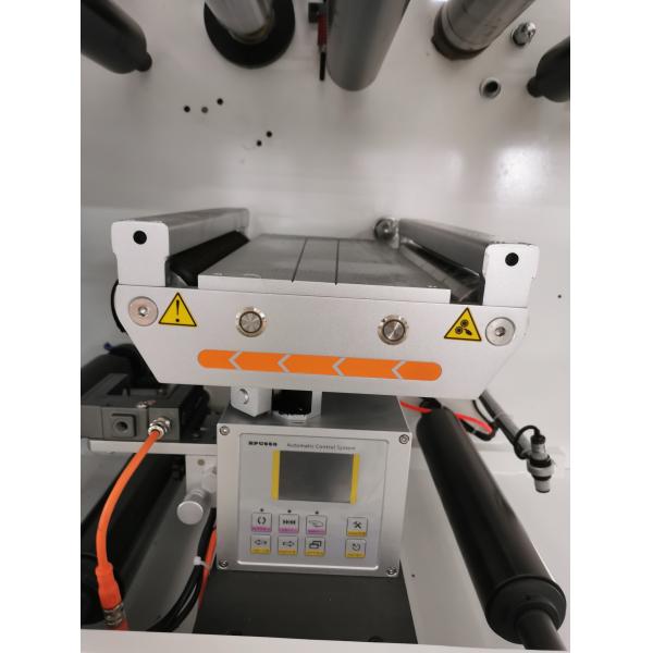 Paper Flexo Label Printing Machine 380V 3 phase 50HZ 6 Color With Sheeting