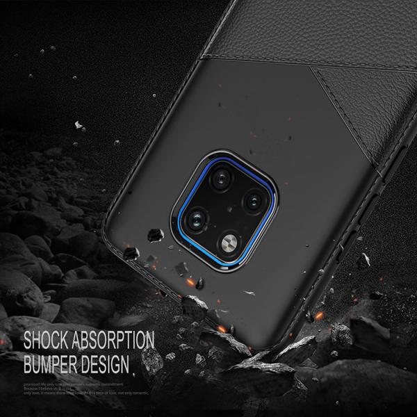 Black Blue Brown Business PU+TPU Protective Case Back Cover for Huawei Y6 prime 2018 /Y6 Prime /honor7A /8E MATE 20 Pro