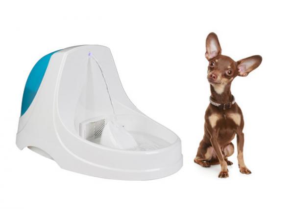 Buy Ultra Quiet Pet Drinking Water Fountain Transparent ABS 38x25x22 CM at wholesale prices
