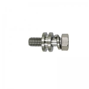 China Grade 4.8 316 Stainless Steel Fastener 24mm Hex Head Bolt Screw With Spring Washer on sale