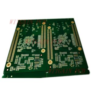 SMT rigid PCB Printed Circuit Boards 6 Layer 100 Ohm