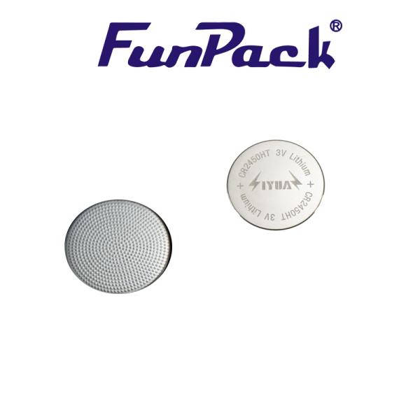 125 Degree High Temperature Lithium Battery 600mAh CR2450HT Rechargeable