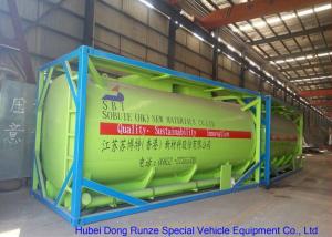 Quality Fluoboric Acid Transport Tank Container 20FT , ISO Bulk Container For Shipping for sale