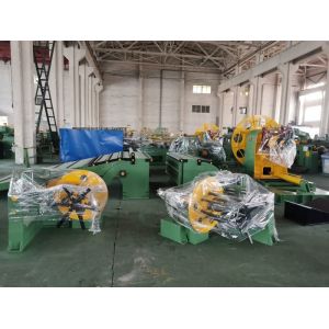 Steel Coil Cut To Length Line / Coil Leveler CTL Edge Cutting Customized