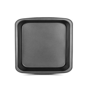 Buy cheap 13 Inch Black 330x331x41mm Rectangular Pizza Tray from wholesalers