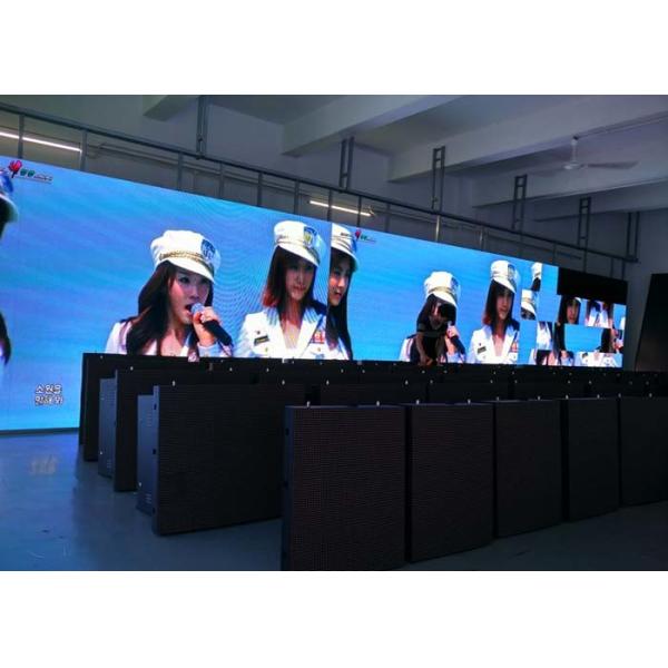 High Brightness Outdoor Led Video Screens Full Color in Fixed Installation Smd3535