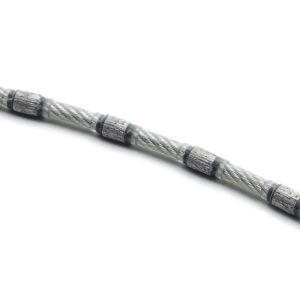 8.3mm 8.8mm 9.0mm Diamond Wire Cutting Rope Saw for Customized Granite Block