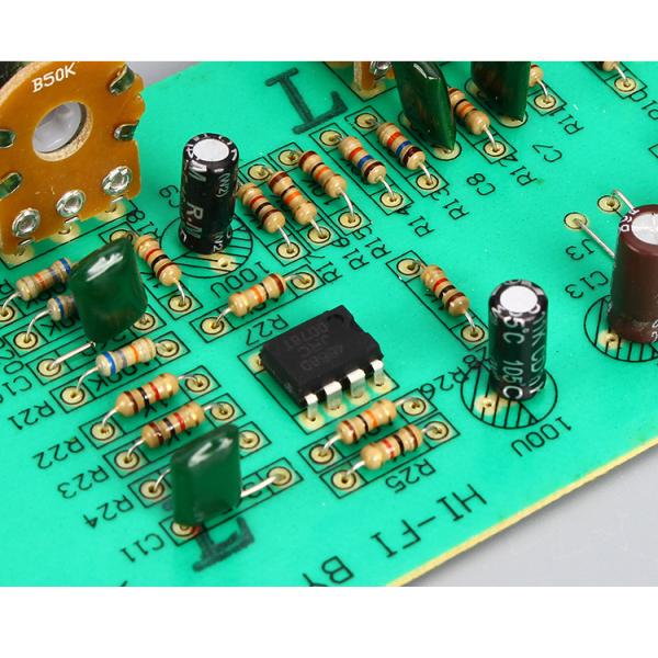 BY08 Linear Power Amplifier Board with High/Middle/Low Tuning and Dual AC12-15V Featuring 4558 Op Amp