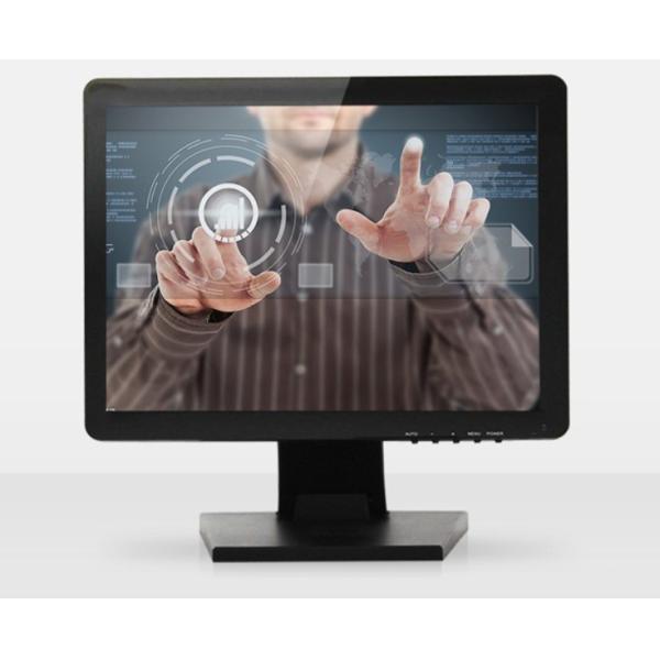 LCD Waterproof 15 Inch Touch Screen Display Monitor 4A Series Energy Efficient