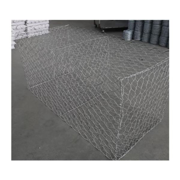 Galvanized Iron Wire Welding Pattern PVC Coated Gabion Basket for Flood Control Mesh